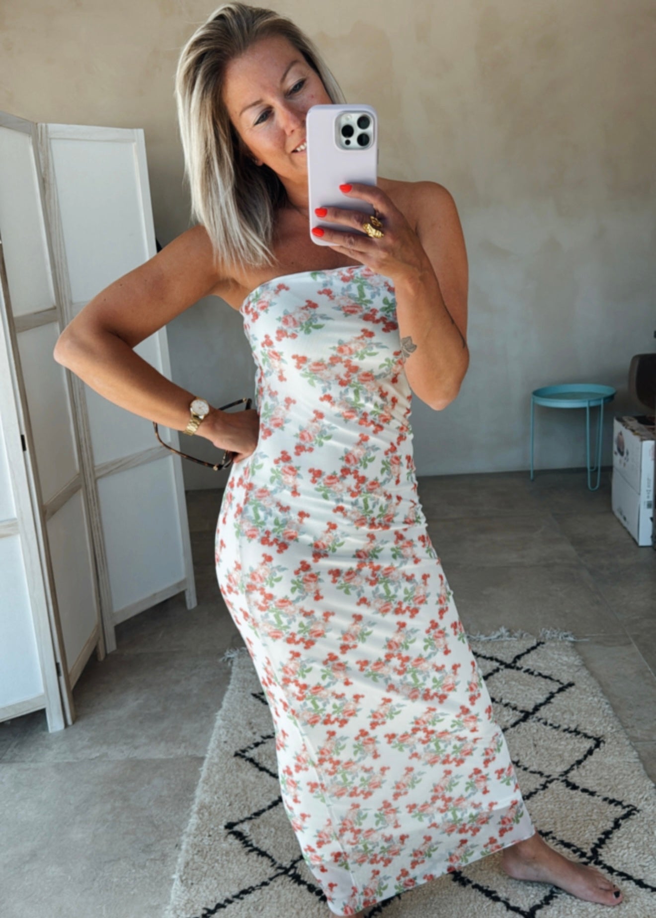 DORIS FLOWER DRESS