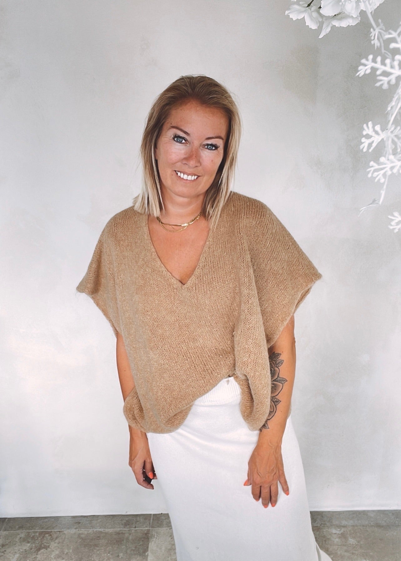 victoria Knit Camel