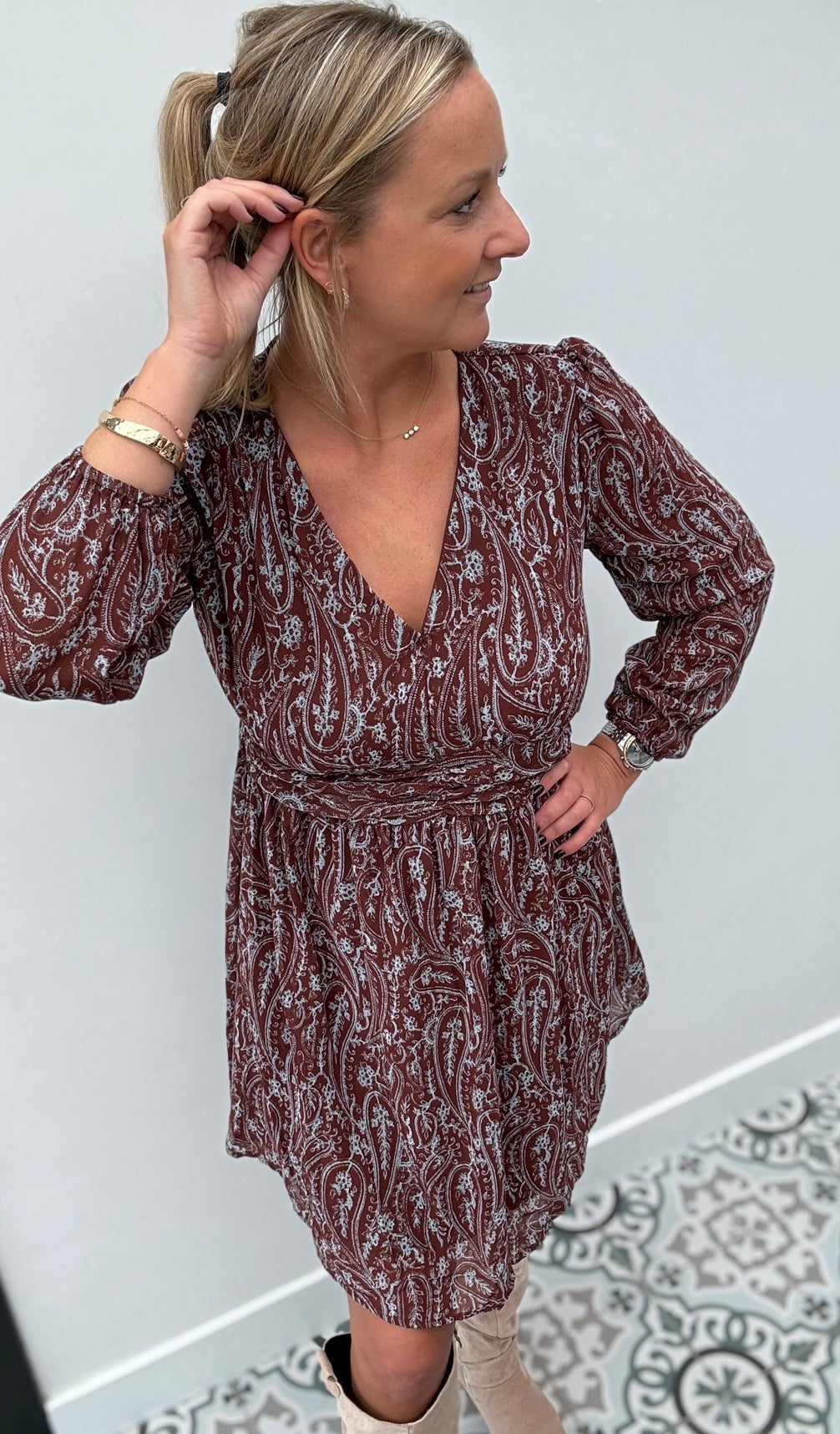 Paisley dress