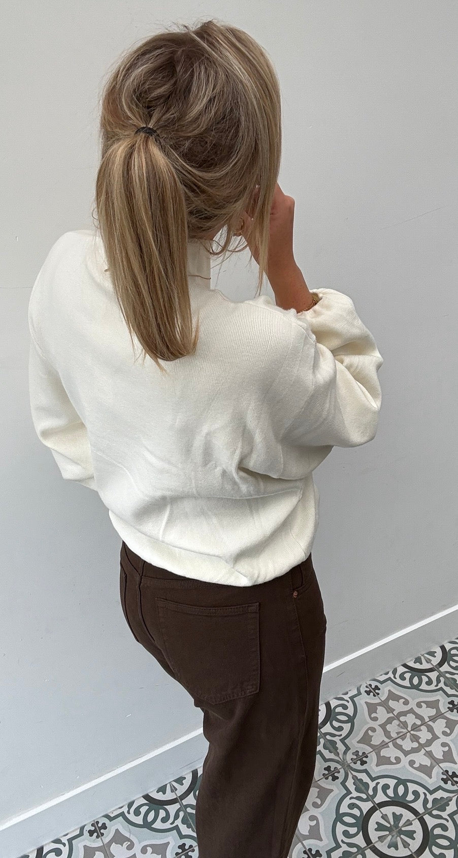 Soft knit sweater