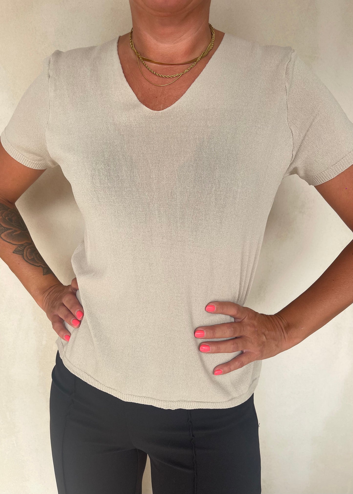 Manon TShirt Beige