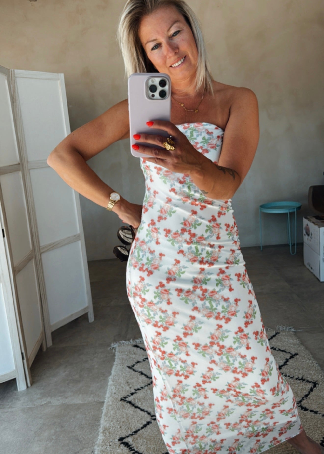 DORIS FLOWER DRESS