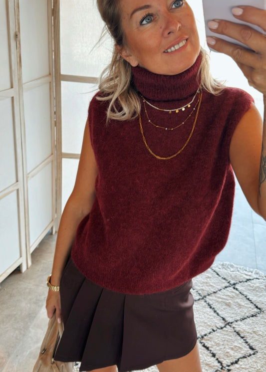 Vivi pull burgundy