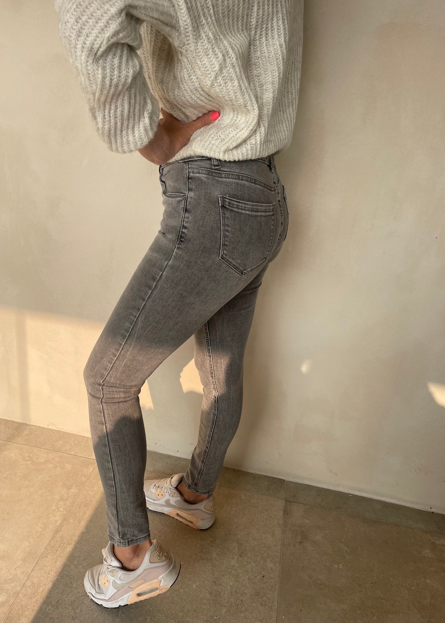 Skinny Jeans Grey