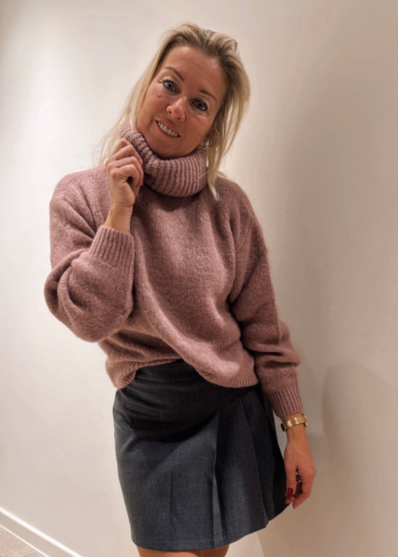 Grey Flippa Short-Skirt