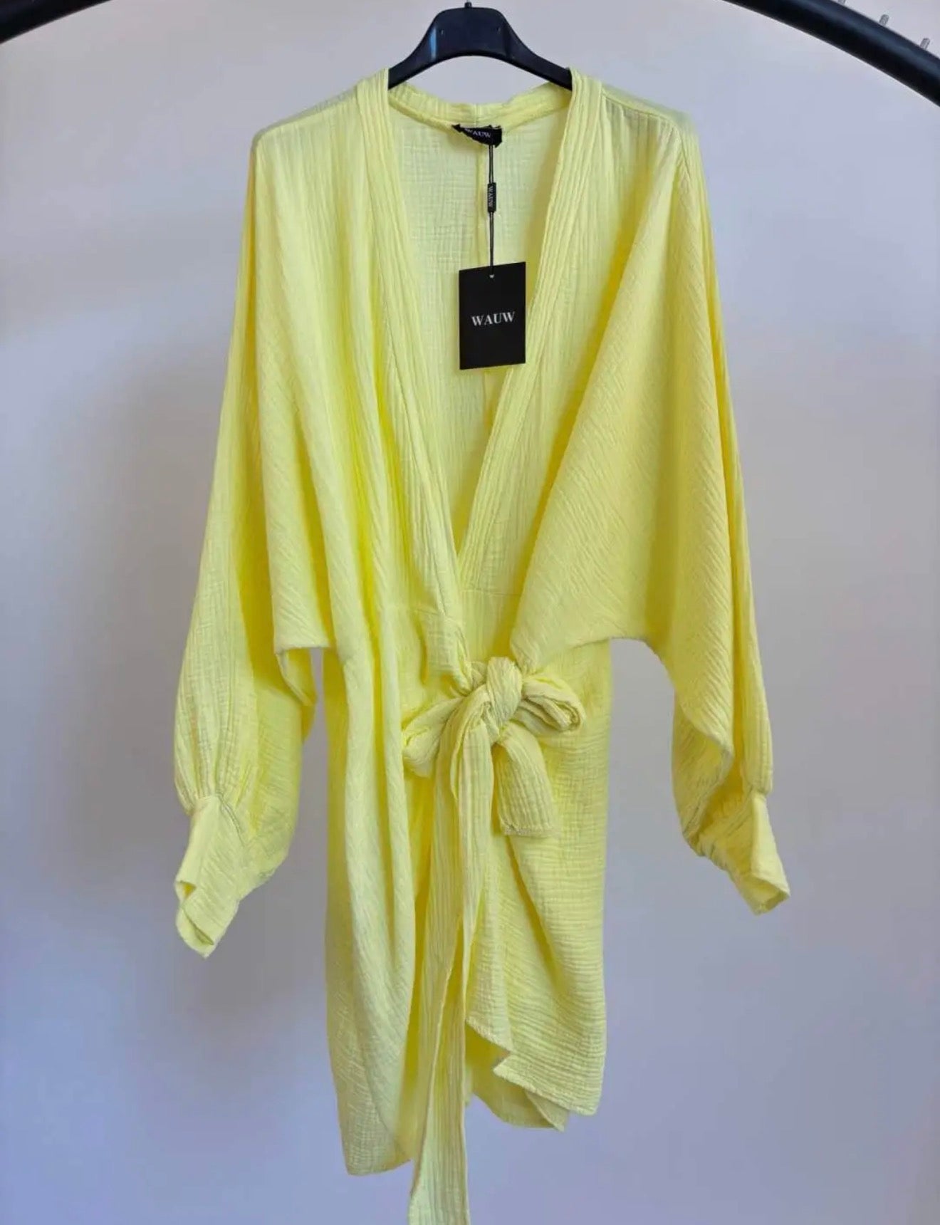 Lemon Wrap Dress TU
