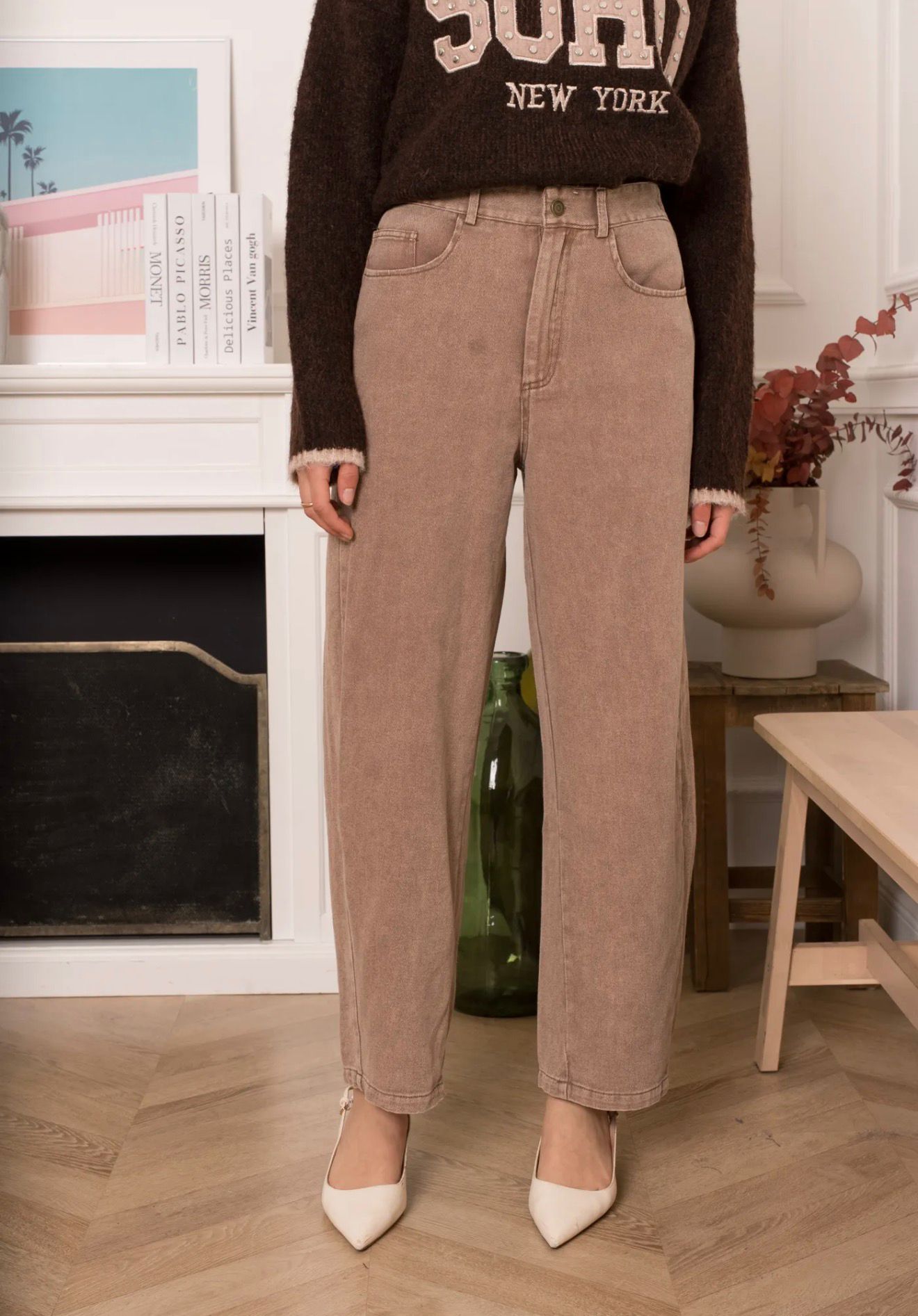Broek Taupe