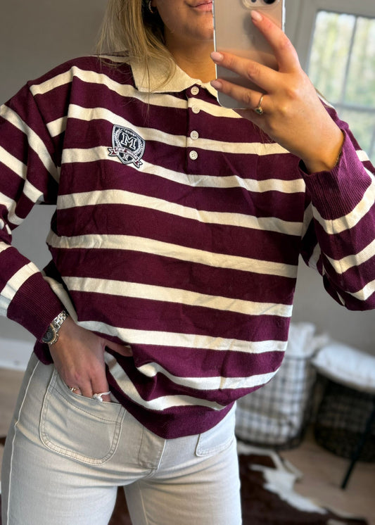 Polo burgundy TU