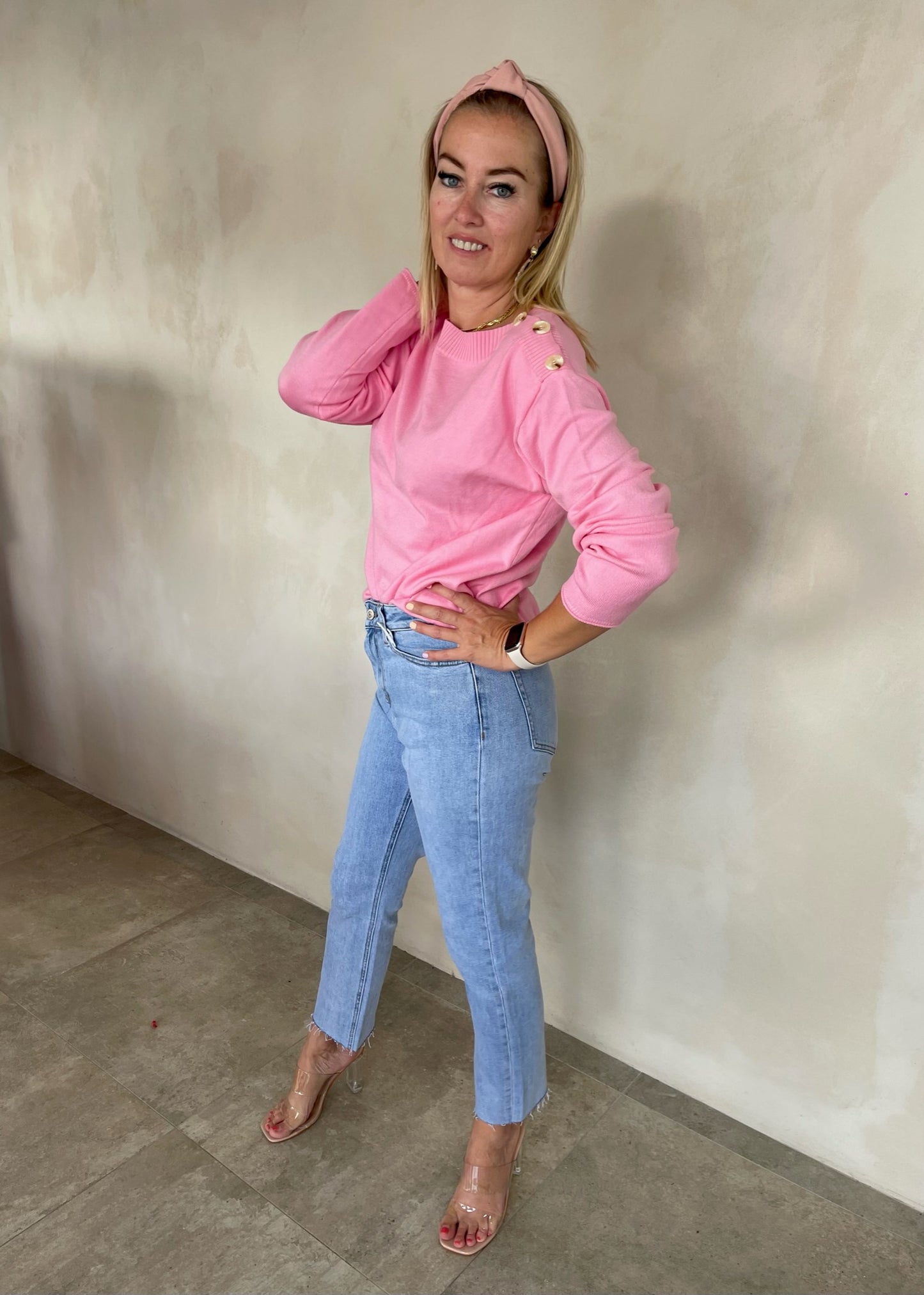 Saar Sweater Pink