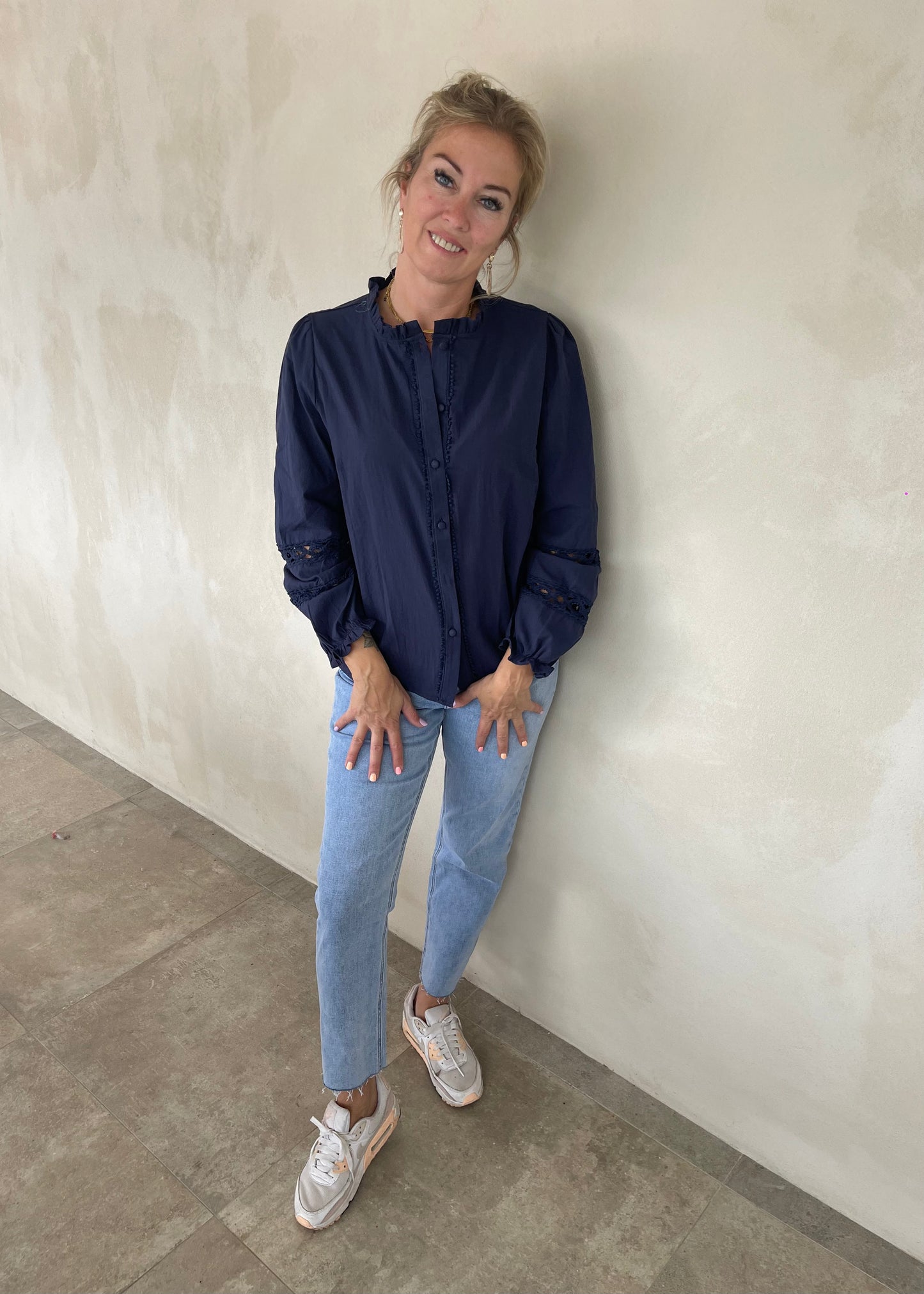 Bodine Blue Blouse