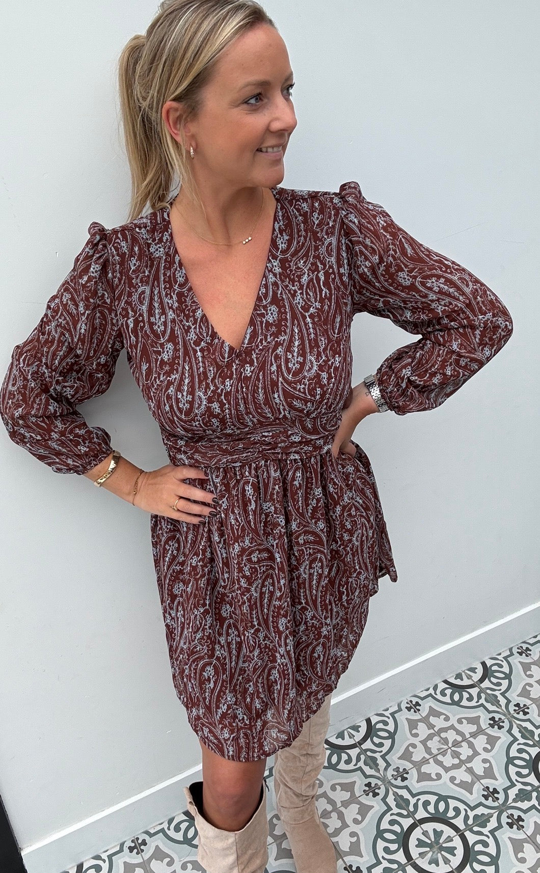 Paisley dress