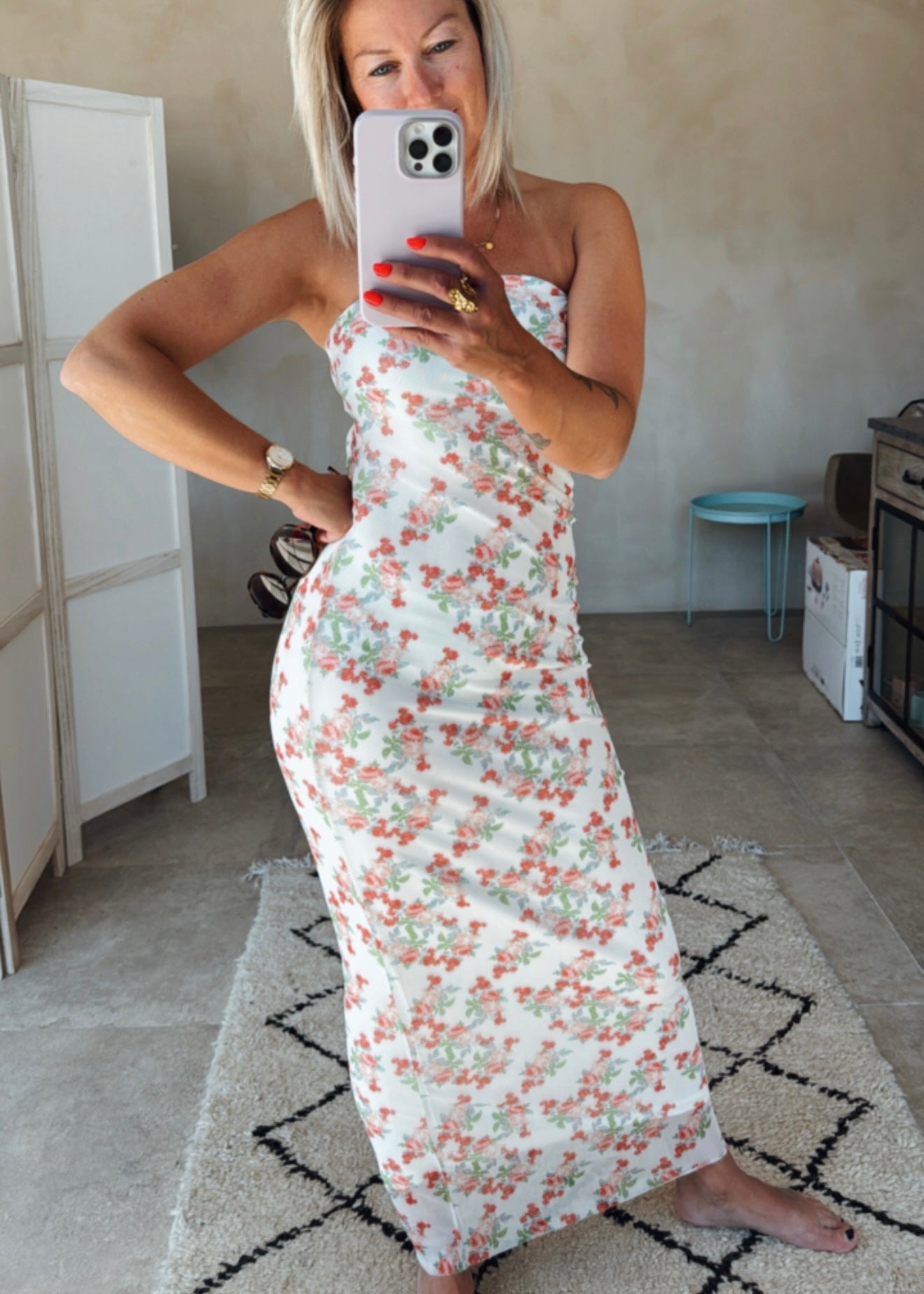 DORIS FLOWER DRESS