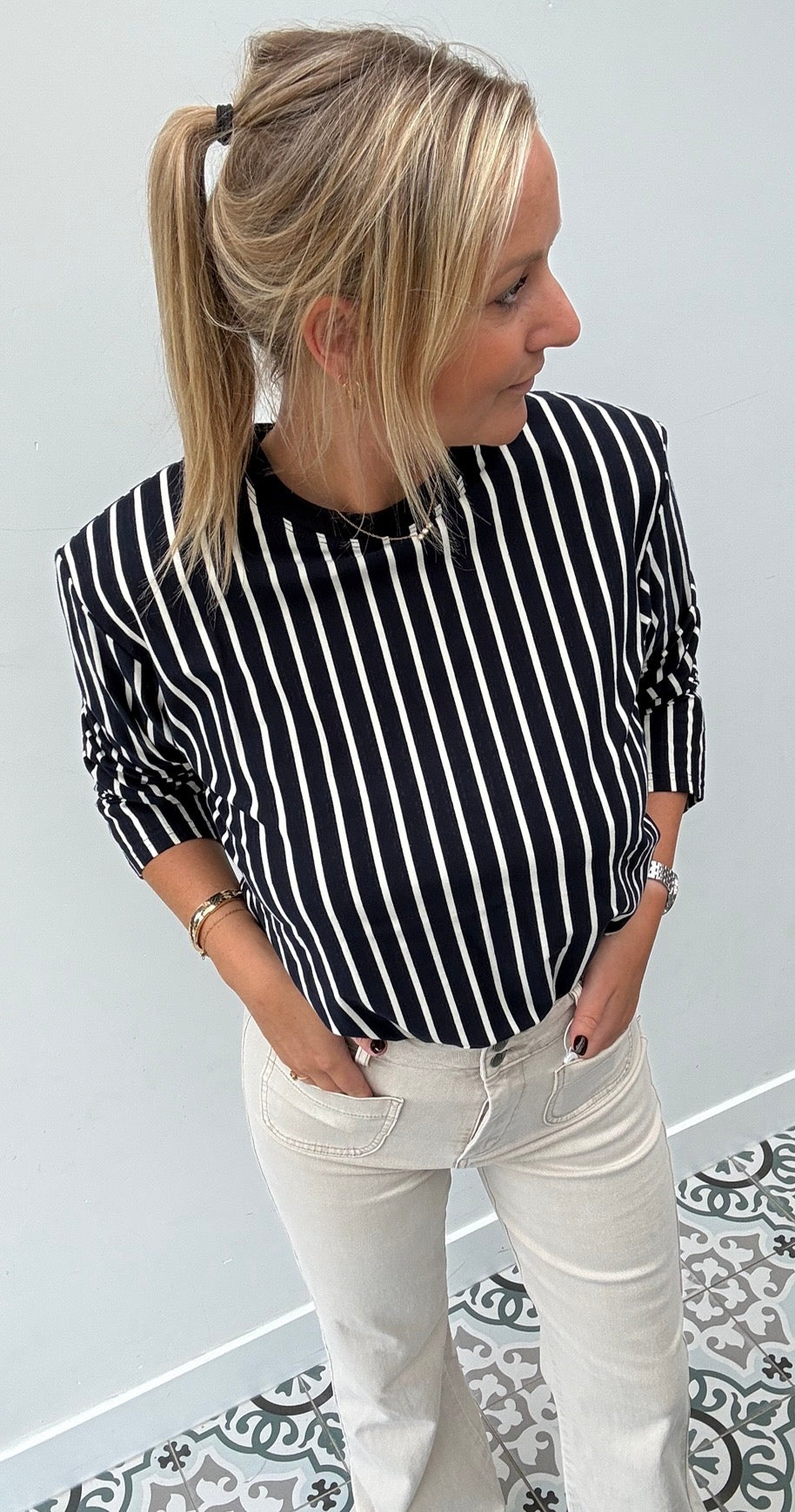 Striped blouse