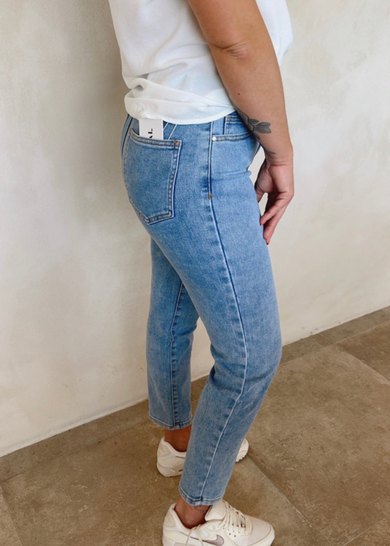 Mom jeans blue