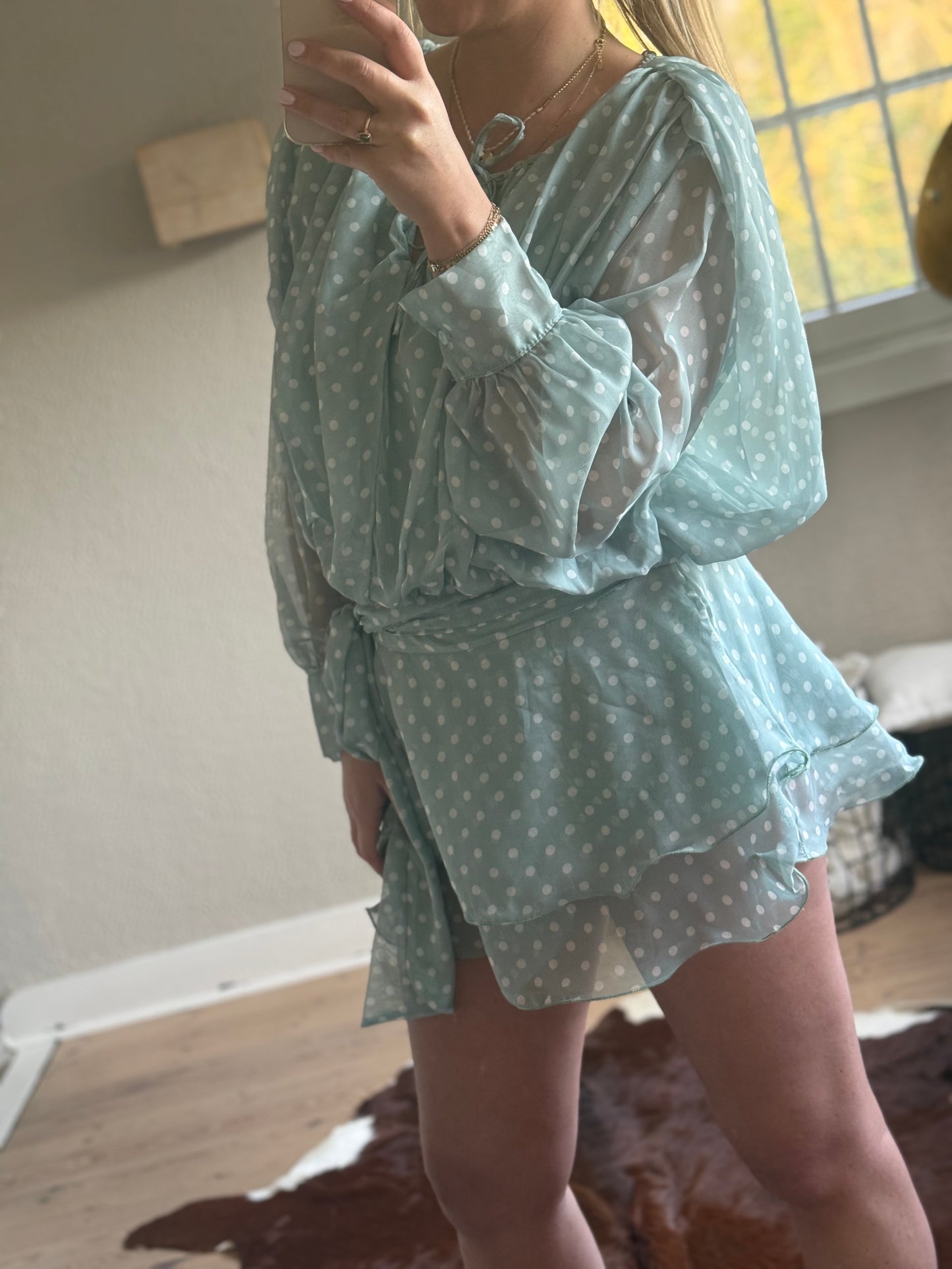 Laatste stuk 🔥 Playsuit blauw