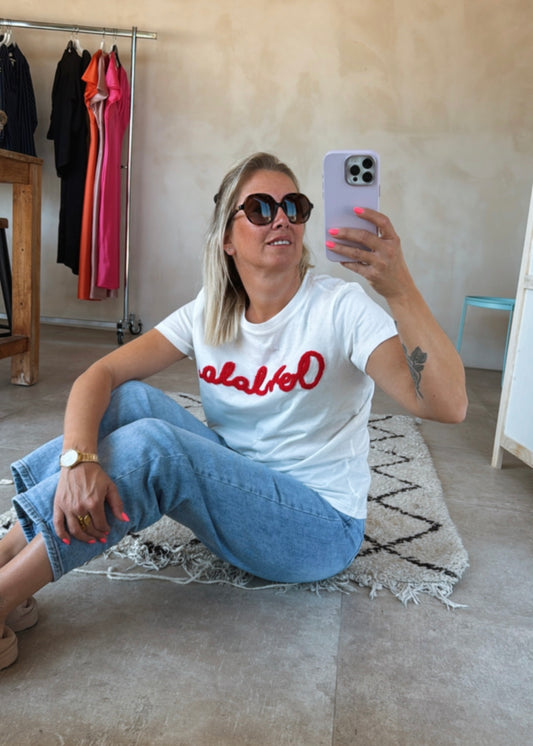 T-SHIRT WHITE OLALA