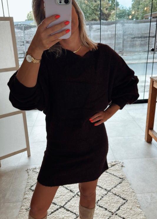 GRETCHEN BLACK DRESS