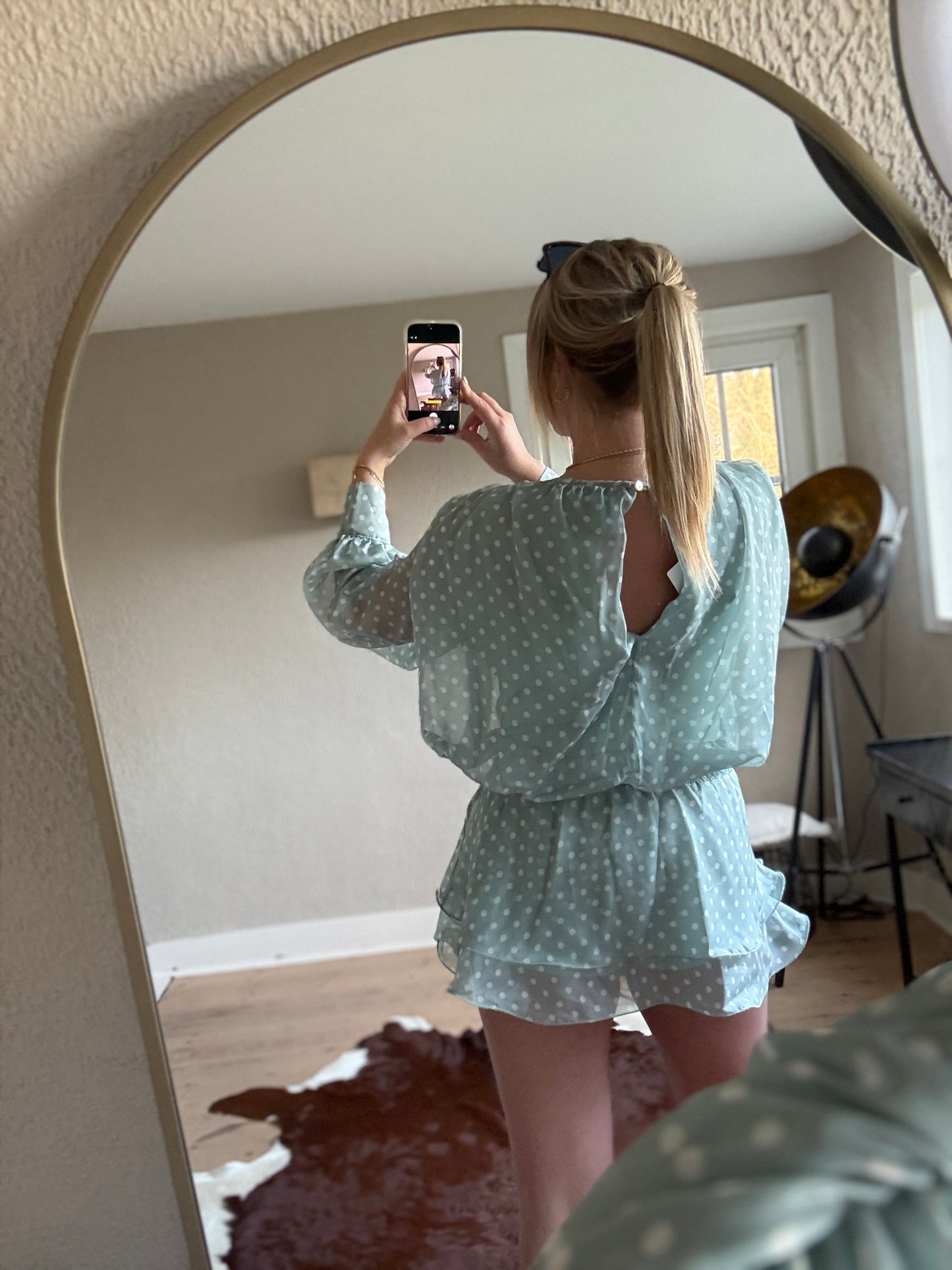 Laatste stuk 🔥 Playsuit blauw