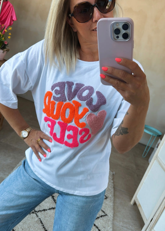 T-SHIRT WHITE LOVE