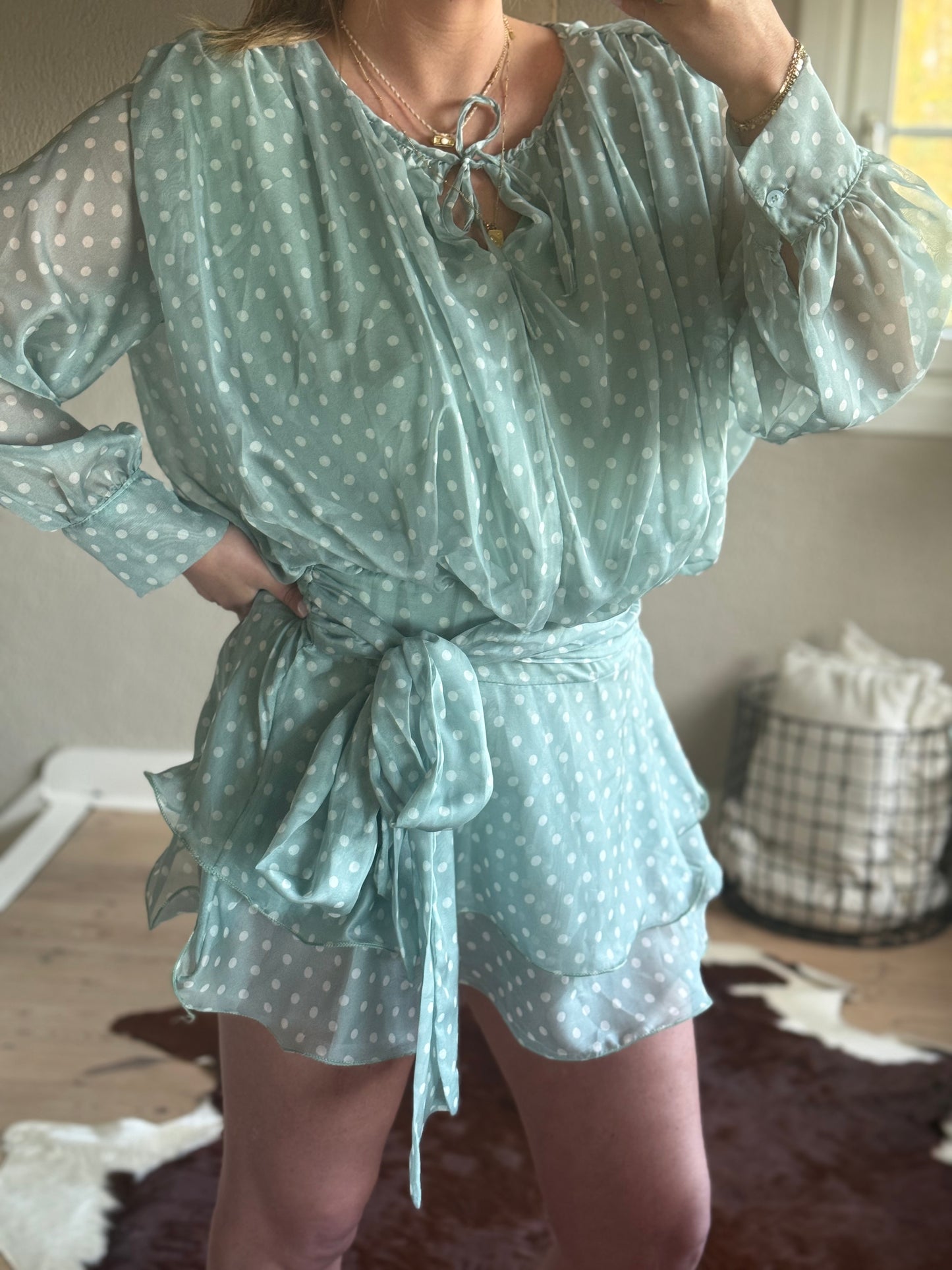 Laatste stuk 🔥 Playsuit blauw