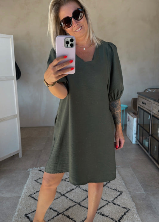 AXELLE GREEN DRESS