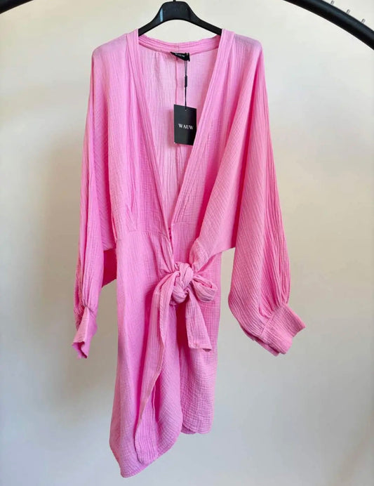 Pink Wrap dress TU