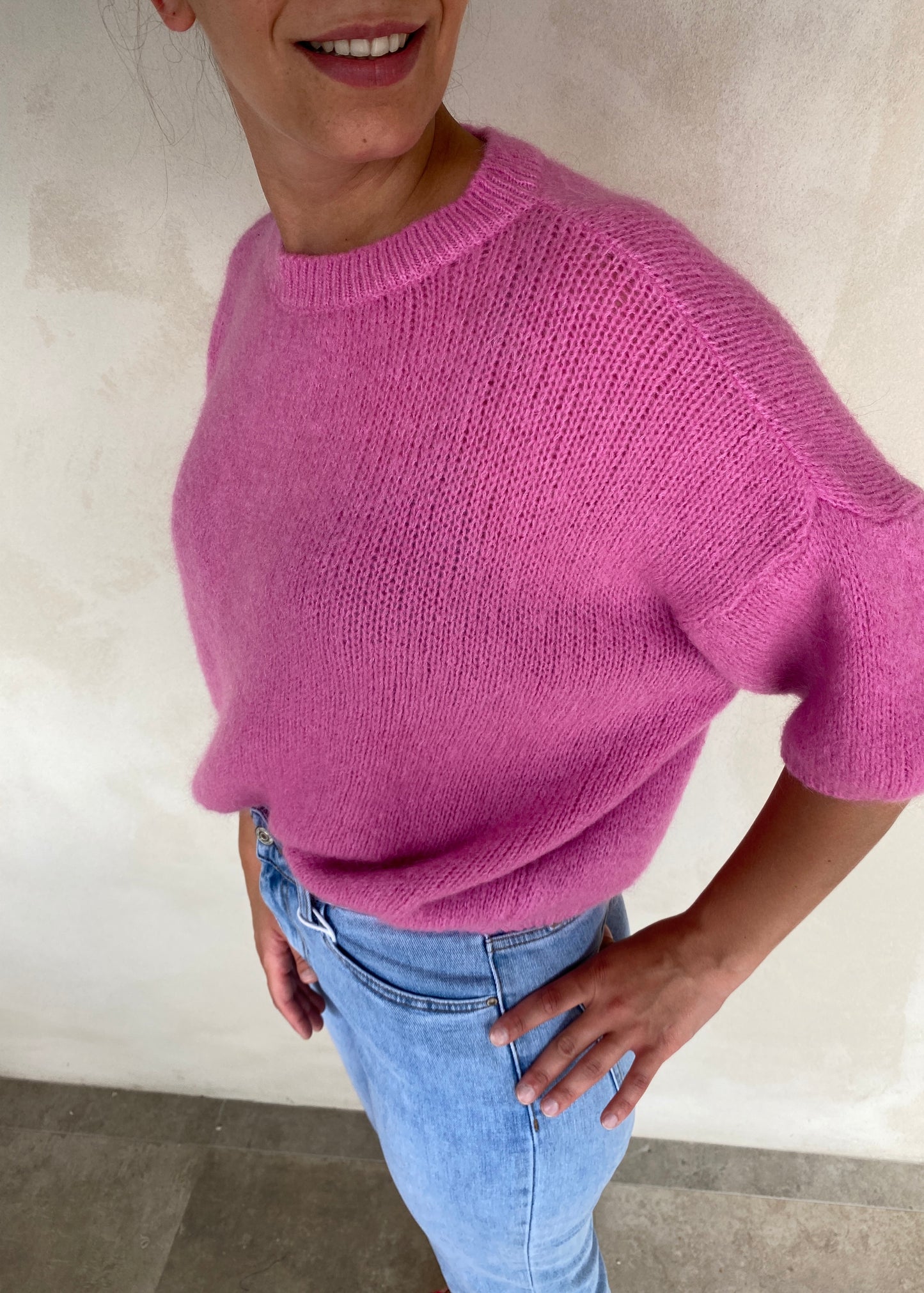 Amandine Pink Sweater