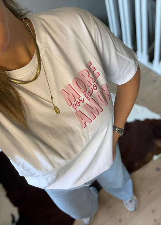 T-shirt More amore por favor TU