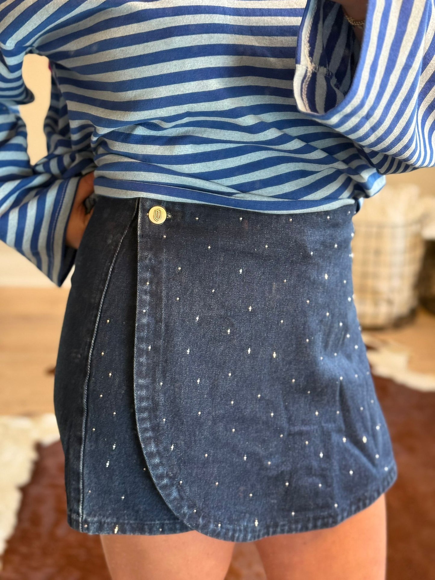 Broekrokje jeans
