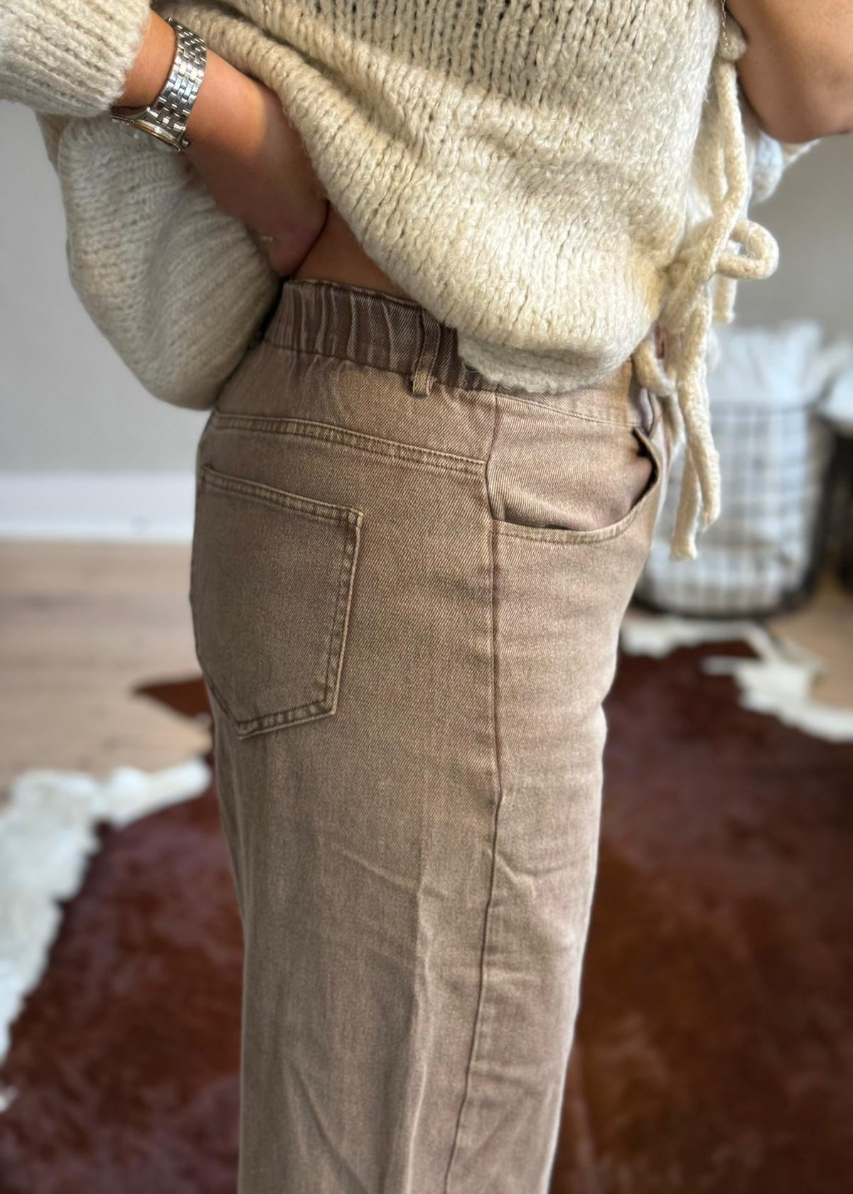 Broek Taupe