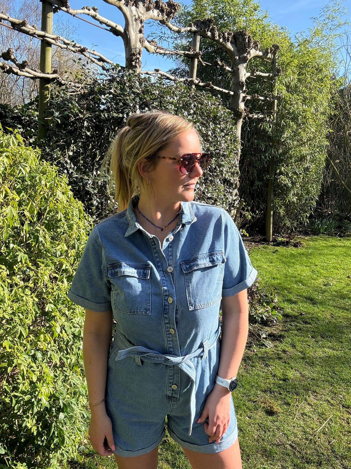 Playsuit jeans