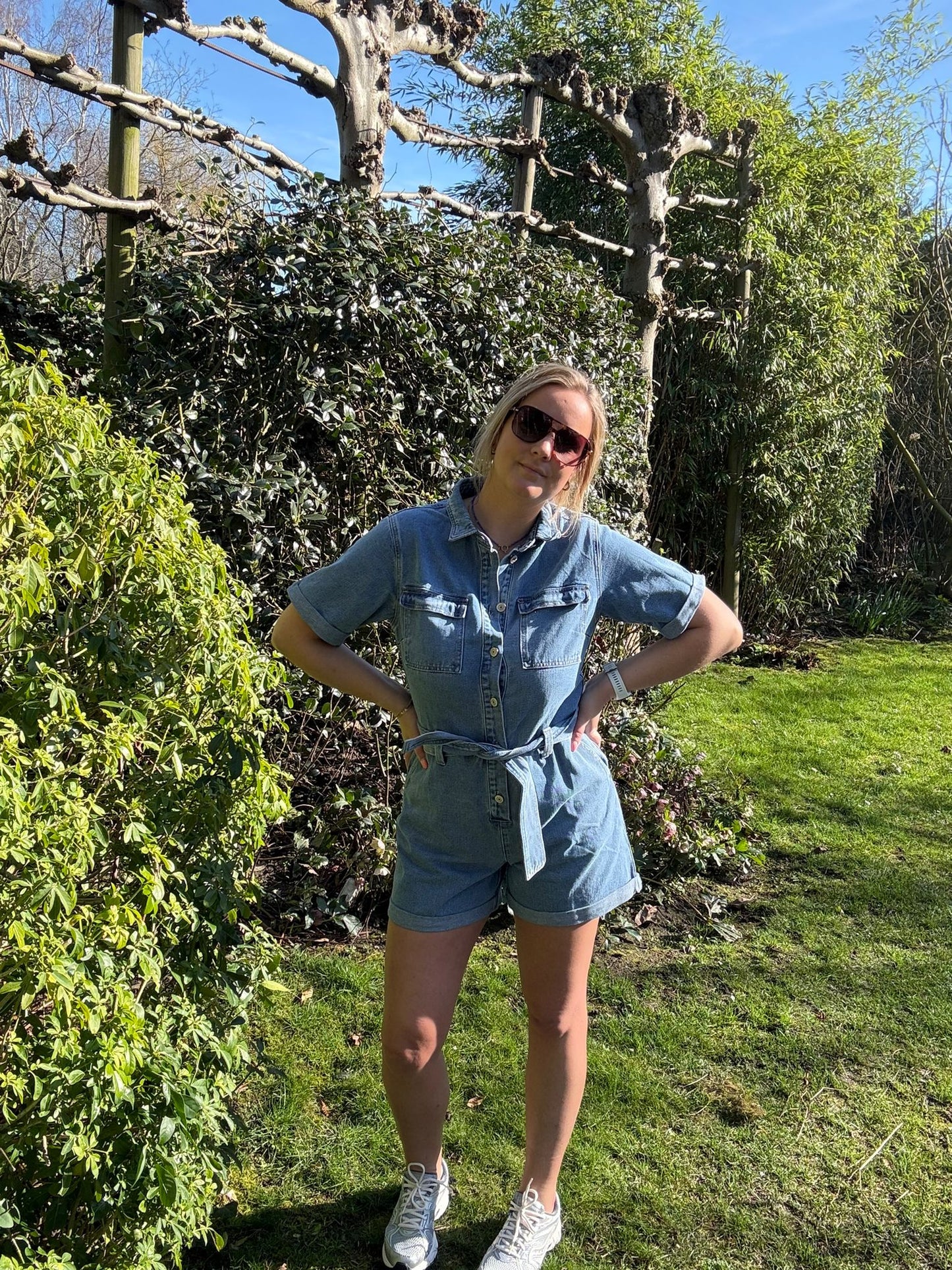 Playsuit jeans