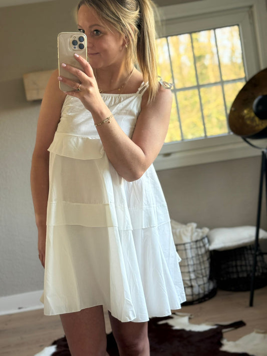 Luna ruffle dress