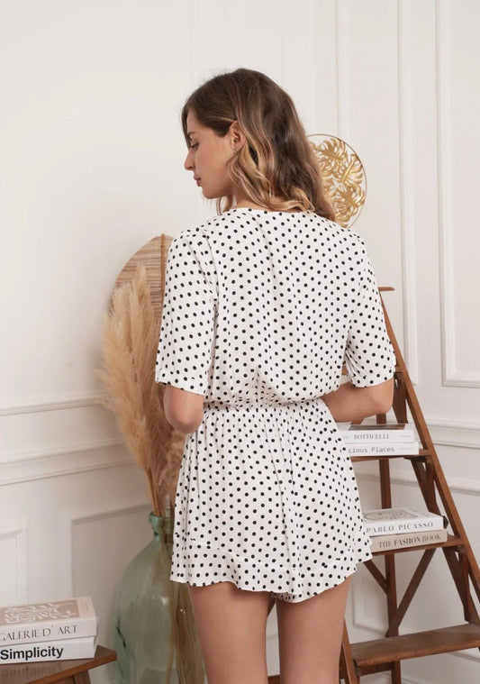 Playsuit polkadot