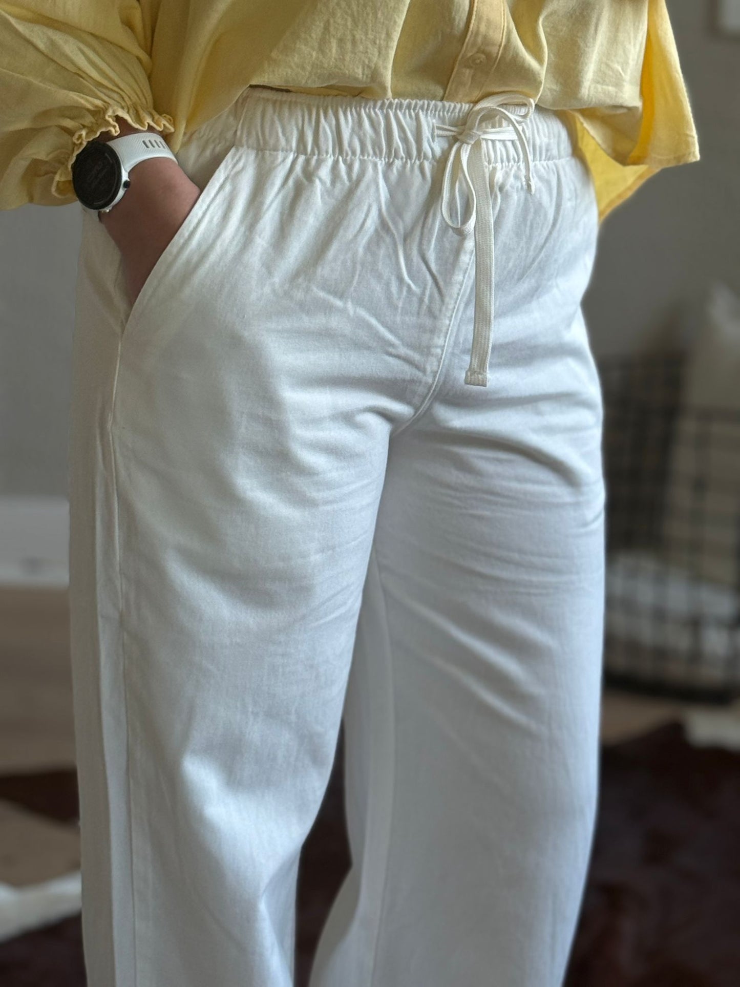 Comfort broek met rechte pijp